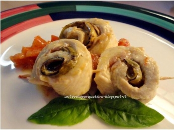 Rotolini di pollo